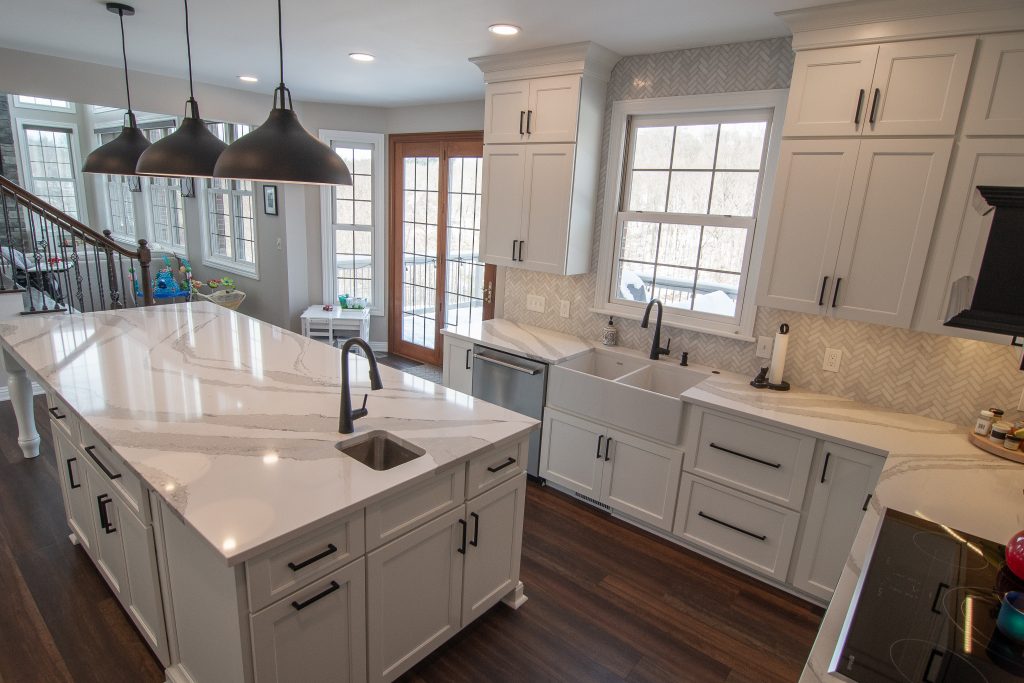 A remodeled kitchen