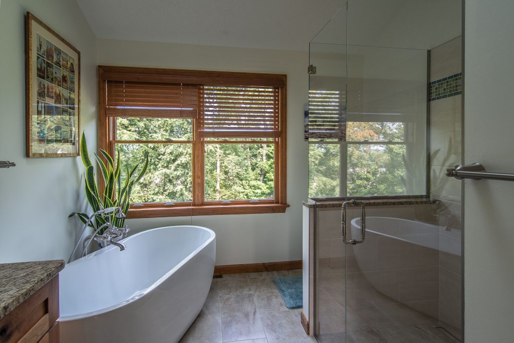 A remodeled bathroom