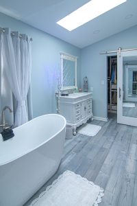 A remodeled bathroom